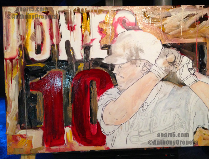 Chipper Jones #10 By AO
