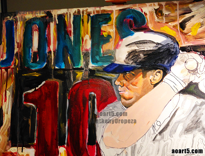 Chipper Jones #10 By AO